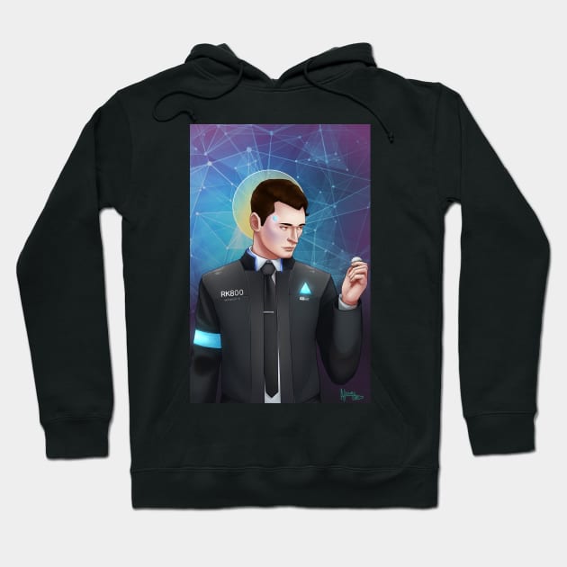 Connor -DBH Hoodie by AtomicDNA